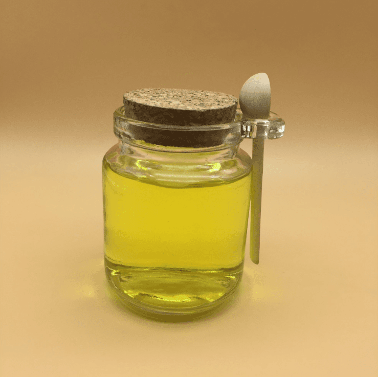 Wholesale Glass Spice Sugar Jar Bath Salt Jar With Cork And Spoon 270ml