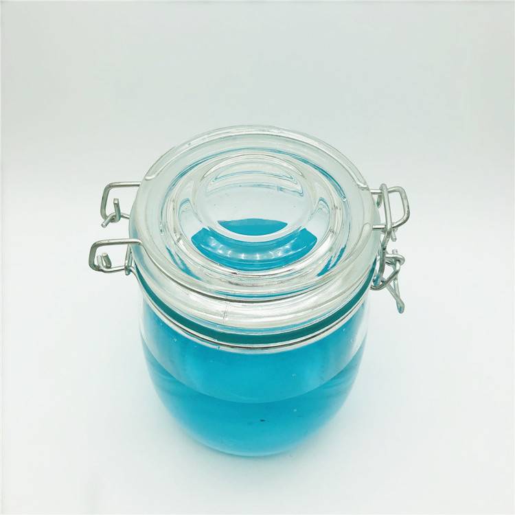 120ml ~350ml swing top glass buckle spice jar for kitchen