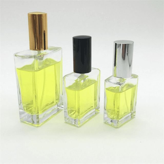 30ml 50ml 100ml   empty rectangular perfume glass bottles