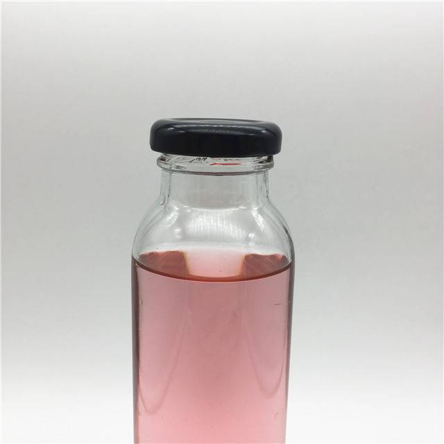 Xuzhou factory 300ml 10oz cylindrical cold press juice glass bottle
