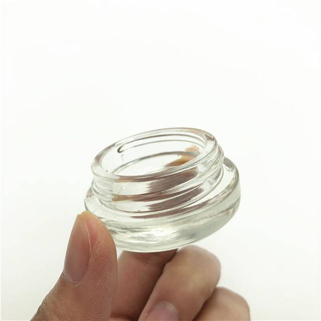 7ML Glass Jar For Cream,Make Up, Eye Shadow, Nails, Powder, Oils, Waxes, And Shatters Neatly, Paint
