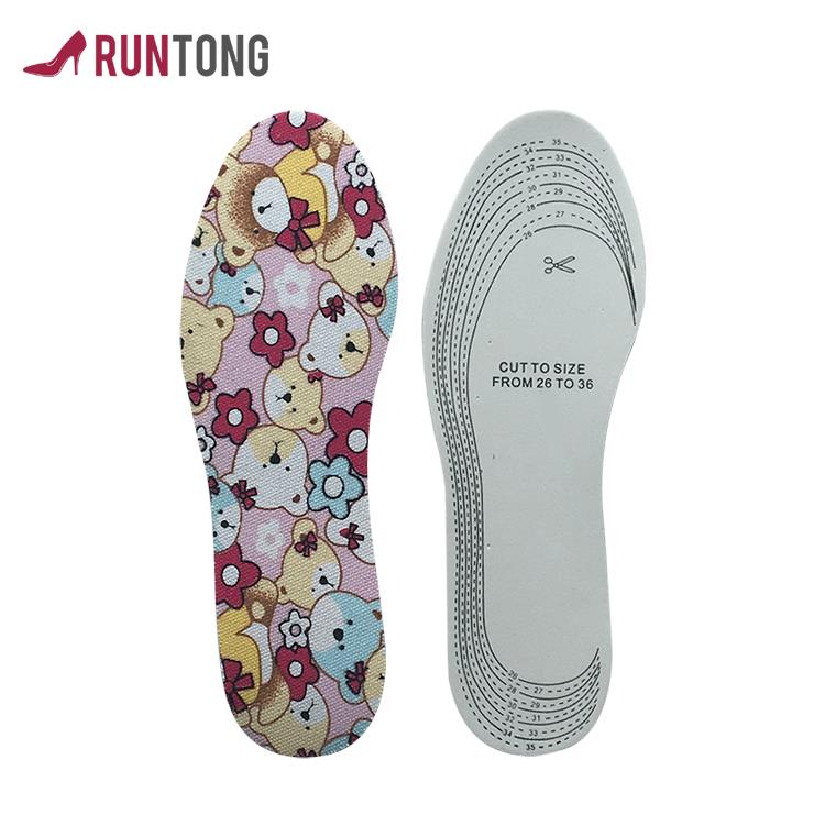 Printed Anti-Slip Latex Insole Functions