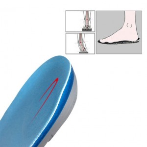 3/4 Pu Gel Orthotic Insoles For Overpronation