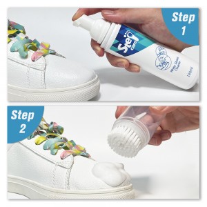 Kit de limpeza de sapatos personalizado – Kit de limpeza fácil para tênis