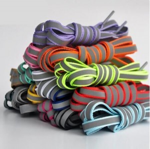 3M Reflective Flat Shoelaces for Sneakers