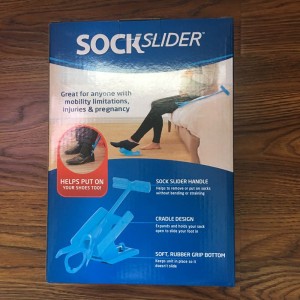 Sock Aid Kit, Aid Easy On Off Sock Helper Kit Skohorn Smärtfritt Inget böjbart skohorn