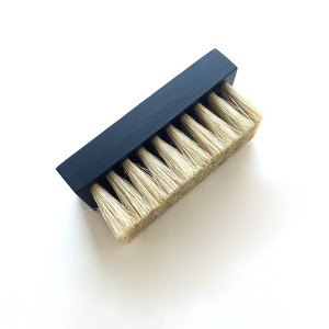 spazzola per scarpe in legno con setole in capelli di nylon
