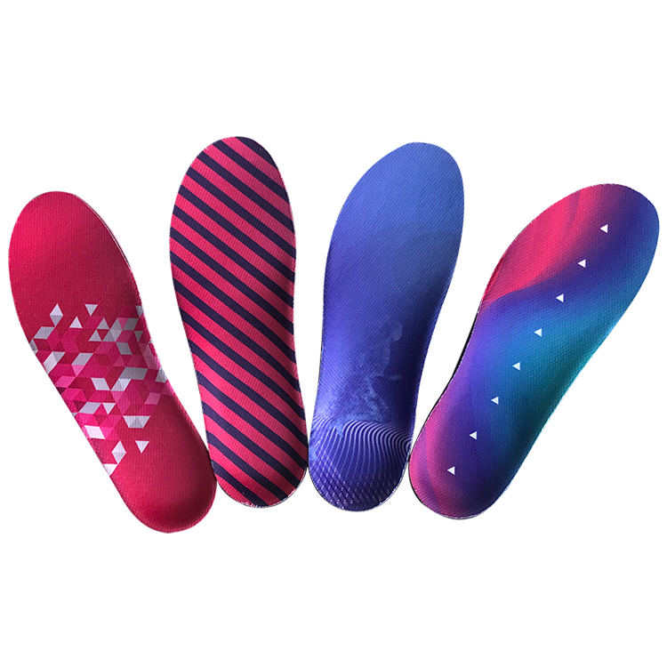 We can customize the insoles on request