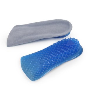 Invisible inner heightening honeycomb insole