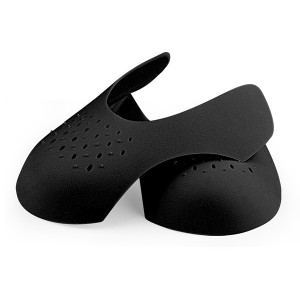 Offres spéciales protecteur de pli de chaussure soutenir l'empeigne supérieure anti-rides tête de sneaker bouclier de chaussure en plastique