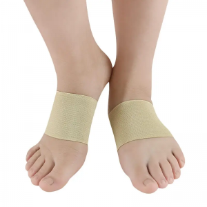 ผ้าพันแผลทองแดงแบบยืดหยุ่นแขนรองรับการบีบอัดทองแดงสำหรับการดูแลเท้า