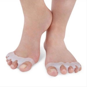 남성과 여성을 위한 발가락 분리기 5개의 구멍 발가락 분리기