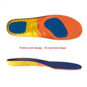 Palmilhas respiráveis ​​ajustáveis ​​para massagem nos pés esportivos