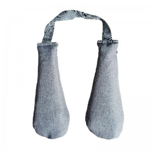 Purifica l'aria del sacchetto deodorante per guantoni da boxe con deodorante al carbone di bambù