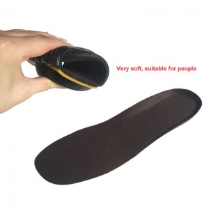 Breathable Poured Orthopedic Pu Gel Insole