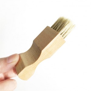 Bristle Wood Handle Shoe Brush