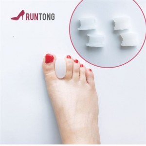 Gel Toe Separators for Overlapping Toe Curled