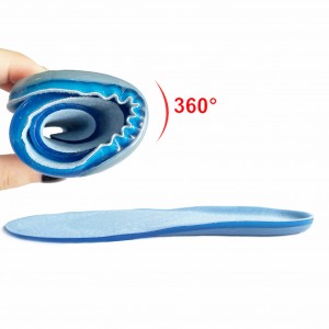 Sports Massaging Silicone Gel Insoles Running Insoles For shoes