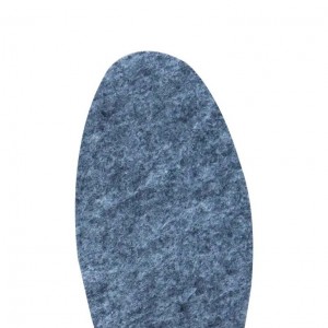 Grey Felt Warm Soft Insert Insoles for Boots and Shoes