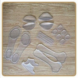 Transparent Grips Heel Pads Inserts for High Heel Shoes