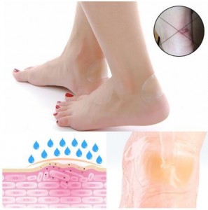 Bandagens hidrocolóides à prova d'água para pés