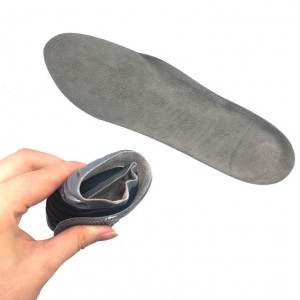 Plantilla de zapato de gel líquido suave para masaje