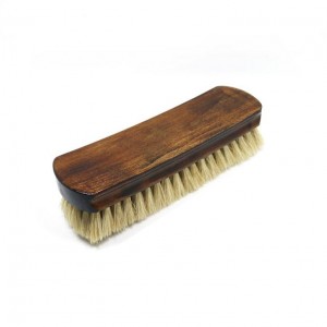 Natural Bristle Wooden Shoe Brush