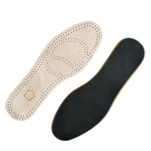 Thin Pigskin Leather Insoles for Stinky Feet-Foot
