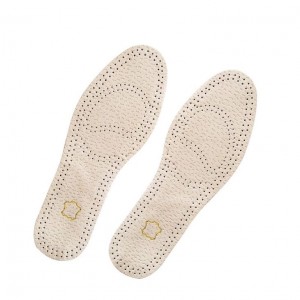 Thin Pigskin Leather Insoles for Stinky Feet-Foot