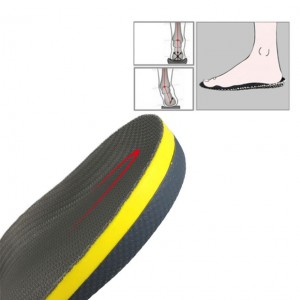 Wkładka ortopedyczna z polipropylenu wspierająca łuk stopy