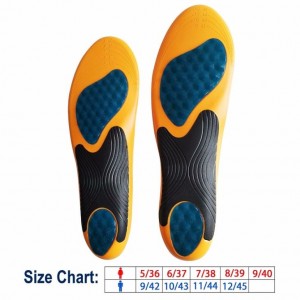 High Arch Pu Sport Over Pronation Insoles