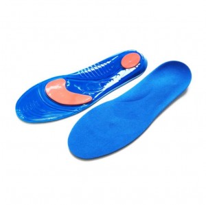Plantillas deportivas de gel de silicona para zapatos.