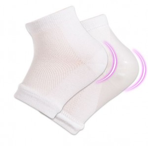 Увлажняющие силиконовые носки с открытым носком