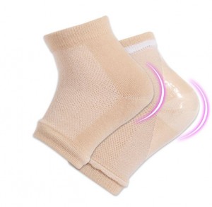 Увлажняющие силиконовые носки с открытым носком