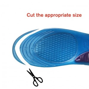 OEM/ODM China New Style PU Foam Insole Shock Absorbing Insole, Sport Insole, Shock Absorbing Foot Care Insole to Help Feet