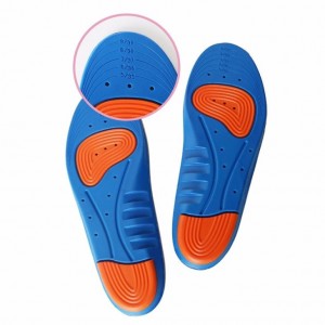 Plantillas de botas de trabajo deportivas de silicona PU de fábrica