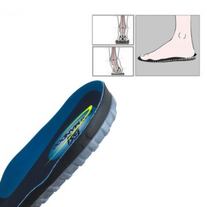 Engros brugerdefineret trykt logo sko indersål