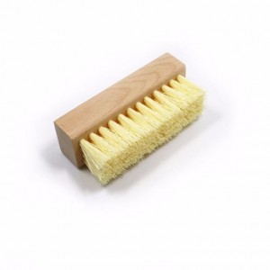 Dřevěný kartáč na čištění bot pp čistič na tenisky na vlasy