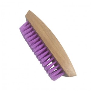 Escova de sapato de cabelo PP para exterior de madeira
