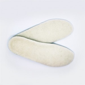 Wholesale Wool Material Warm Shearling Insoles