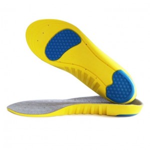 Yellow Sport Foam Breathable basketball Insoles