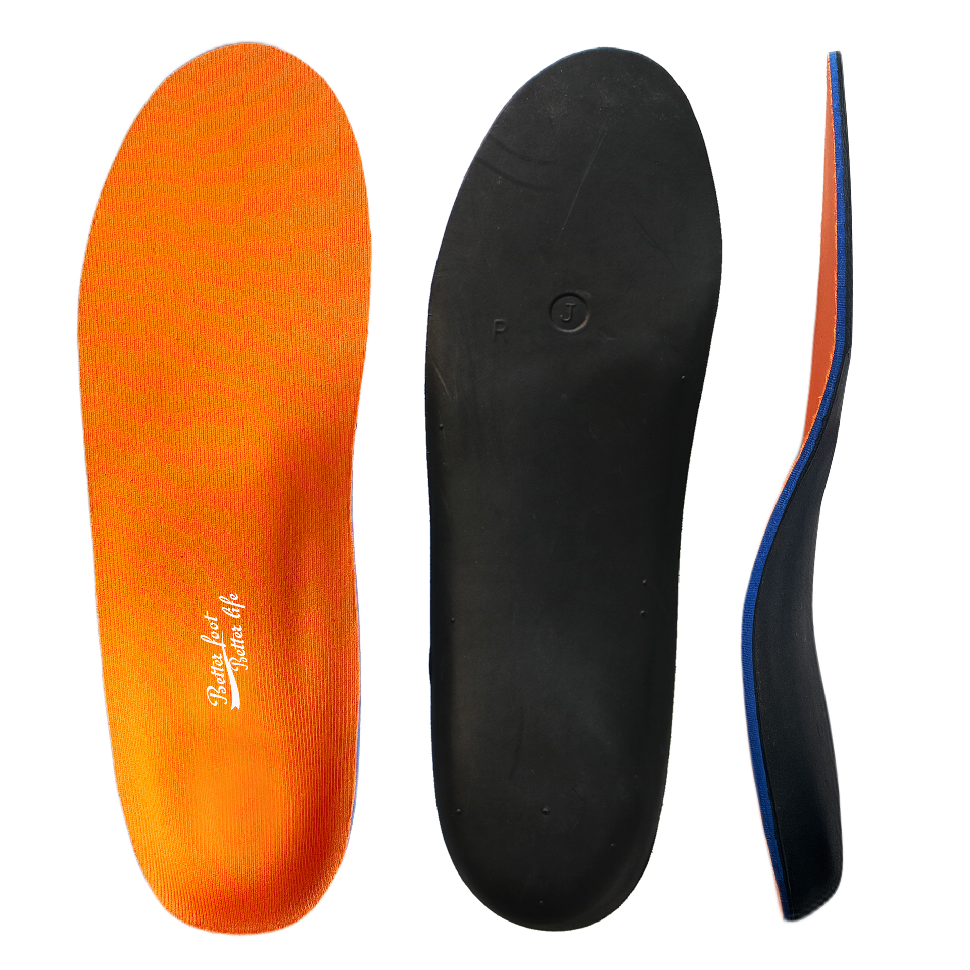 arch support walking running insoles orthotic orange shoe inserts Featured Image