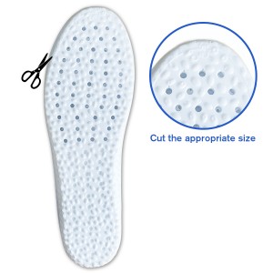 Absorpce otřesů Pohodlná sportovní vložka do bot Měkké ploché nohy PU vložky do bot
