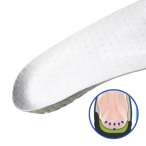 Solette sportive personalizzate per alleviare il dolore all'affaticamento del piede in EVA morbida traspirante ad asciugatura rapida