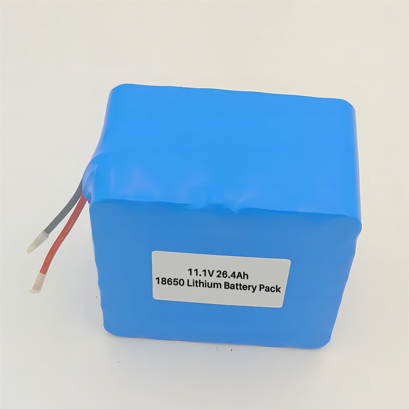 11.1V 26.4Ah 18650 Lithium Battery Pack for Electric Vehicles Home Emergency