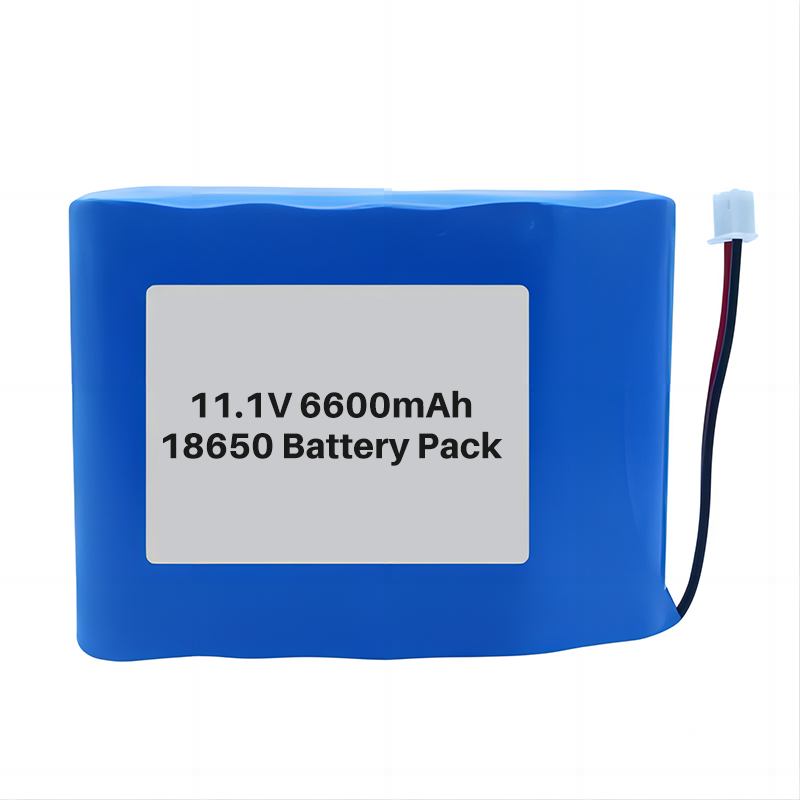 11.1V 3s3p 6600mAh 18650 Li-ion Battery Pack