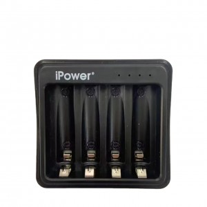 USB to C 4 Slots rechargeable battery charger F...