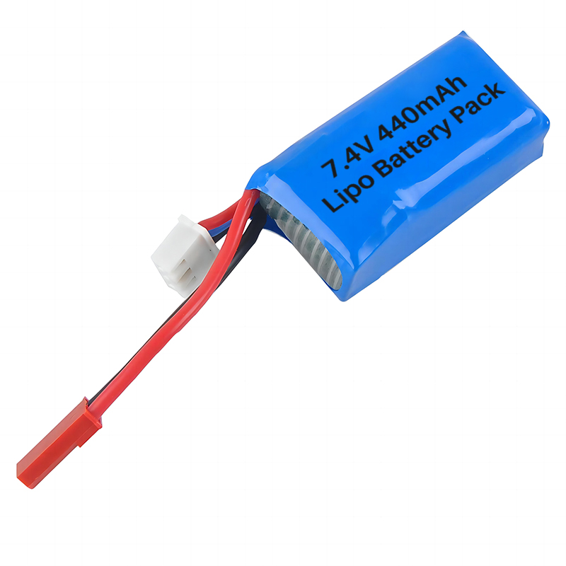 7.4V 440mAh Lipo Battery Pack for Medical Devices