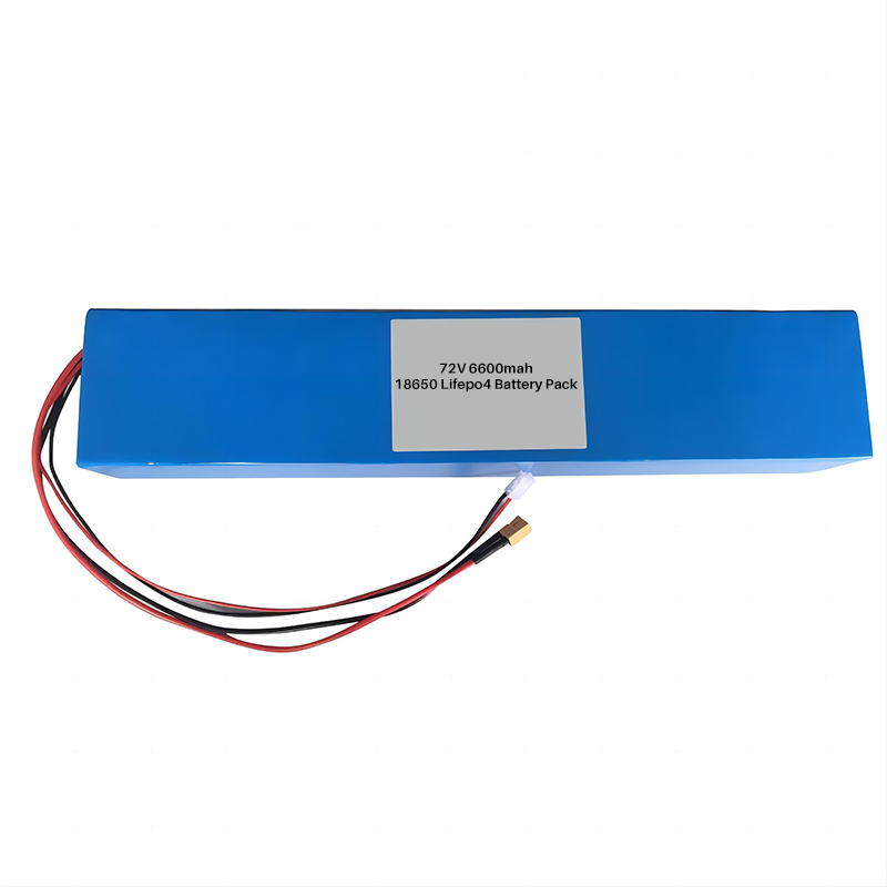 72V 6600mah 18650 Li-ion Battery Pack for Ebikes
