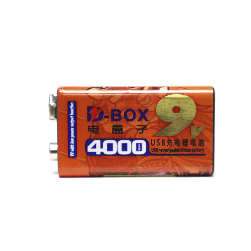 9v usb rechargeable battery